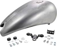 Drag Specialties - Drag Specialties One-Piece Extended Gas Tank with Screw-In Cap - Smooth Top Style - 011675-BX40 - Image 1