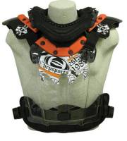 HRP Sports - HRP Sports Flak-Jak LT IMS Chest Protector - 0655-O-11 - Orange - Medium - Image 1