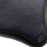 Mustang - Mustang Vintage Wide Solo Seat - Chrome Studded - 75506 - Image 3