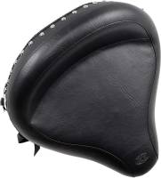 Mustang - Mustang Vintage Wide Solo Seat - Chrome Studded - 75506 - Image 4