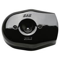 S&S Cycle - S&S Cycle Stealth Tribute Air Cleaner Cover - Gloss Black - 170-0593 - Image 1