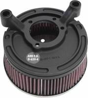 Arlen Ness - Arlen Ness Big Sucker Stage I Air Filter Kit for OEM Cover - Black - 18-447 - Image 1
