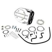 Kuryakyn - Kuryakyn Blood Groove Hypercharger - Chrome Body with Chrome Blood Groove Trap Door and Chrome Butterflies - 9873 - Image 1