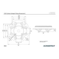 Scanstrut - Scanstrut SC65 Base Mount f/ KVH G6, V7 & Raymarine STV60 - Image 2