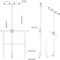 Scanstrut - Scanstrut T-Pole - Pole Mount f/4 GPS or VHF Antennas - Image 2