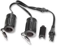 Tecmate - Tecmate Optimate Y-Splitter SAE in to 2 x Auto Socket - O-26 - Image 1