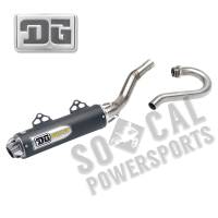DG Performance - DG Performance Bullet Exhaust Complete System with Spark Arrestor - 105-4160 - Image 2