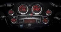 Koso North America - Koso North America Digital Gauge Cluster with Oil Temp Gauge - Silver - BA050905 - Image 2