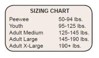 HRP Sports - HRP Sports Flak-Jak LT IMS Youth Chest Protector - 0652-11 - Black - 95-125 Lbs. - Image 2