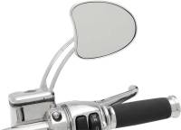 Drag Specialties - Drag Specialties Tapered Mirrors with Slotted Stems - 6in. L - 0640-1098 - Image 2