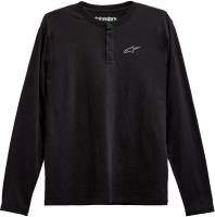 Alpinestars - Alpinestars Gravel Henley Long Sleeve Shirt - 1213-71200-10-L - Black - Large - Image 1