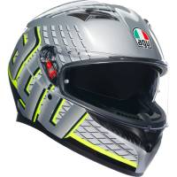 AGV - AGV K3 Fortify Helmet - 2118381004011L - Fortify Gray/Black/Yellow Fluo - Large - Image 1