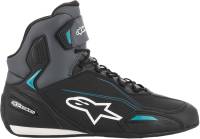 Alpinestars - Alpinestars Stella Faster-3 Womens Riding Shoes - 251041911718 - Black/Gray/Ocean - 8 - Image 3