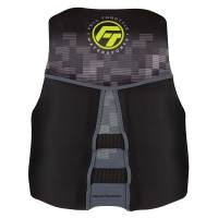 Full Throttle - Full Throttle Men&#39;s Rapid-Dry Flex-Back Life Jacket - 2XL - Black/Green - Image 2
