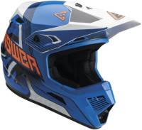 Answer - Answer AR1 Vendetta Youth Helmet - 447772 - Blue/White/Orange - Small - Image 1