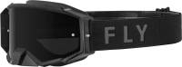 Fly Racing - Fly Racing Zone Pro Goggles - 37-51890 - Black/Dark Smoke Lens - OSFM - Image 1