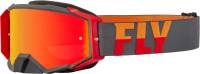 Fly Racing - Fly Racing Zone Pro Goggles - 37-51894 - Gray/Red / Red Mirror/Amber Lens - OSFM - Image 1