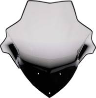 Powermadd - Powermadd Cobra Windshield - 17in. - Clear with Black Fade - 12030 - Image 1