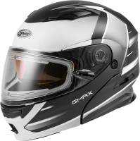 G-Max - G-Max MD-01S Descendant Helmet with Electric Shield - M4012844 - Black/White - Small - Image 1