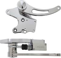 Accutronix - Accutronix Forward Controls with Master Cylinder - Slotted, +3in. - Chrome - FC106-XSC - Image 4