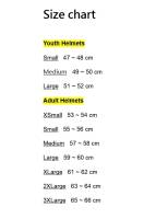 THH Helmets - THH Helmets T710X Solid Youth Helmet - 646460 - Flat Black - Small - Image 2