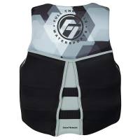 Full Throttle - Full Throttle Men&#39;s Rapid-Dry Flex-Back Life Jacket - 2XL - Black/Grey - Image 2