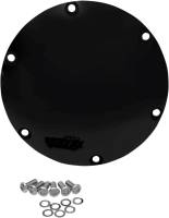 Drag Specialties - Drag Specialties Derby Cover - Satin Black - 301496 - Image 2