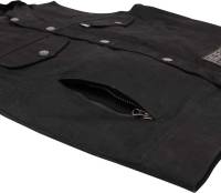 Thrashin Supply Company - Thrashin Supply Company Nightrider Vest - TMJ-12-10 - Black - Large - Image 4
