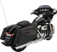 Drag Specialties - Drag Specialties Slashdown Slip-On Muffler - 4in. - Chrome - 1801-1189 - Image 3