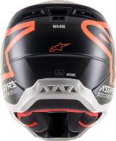 Alpinestars - Alpinestars SM5 Compass Helmet - 8303321-1149-2X - Black/Orange Flourescent Matte - 2XL - Image 4
