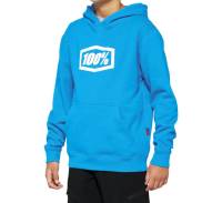 100% - 100% Icon Youth Hoody - 20030-00008 - Sky Blue - Small - Image 1