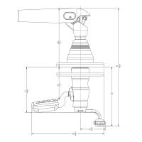 TACO Marine - TACO GS-500 Grand Slam Outrigger Mounts *Only Accepts CF-HD Poles - Image 3