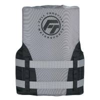Full Throttle - Full Throttle Teen Nylon Life Jacket - Grey/Black - Image 2