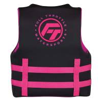 Full Throttle - Full Throttle Youth Rapid-Dry Life Jacket - Pink/Black - Image 2