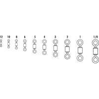 VMC - VMC SSRS Stainless Steel Rolling Swivel #2VP - 310lb Test *50-Pack - Image 2