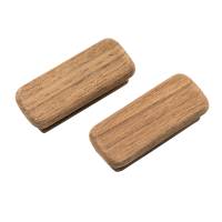 Whitecap - Whitecap Teak Rectangular Drawer Knob - 2-3/4"L - 2 Pack - Image 1