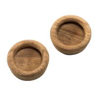 Whitecap - Whitecap Teak Round Drawer Pull - 1-3/8" Round - 2 Pack - Image 1