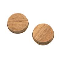 Whitecap - Whitecap Teak Round Drawer Pull - 1-3/8" Round - 2 Pack - Image 2