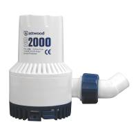 Attwood Marine - Attwood Heavy-Duty Bilge Pump 2000 Series - 12V - 2000 GPH - Image 1