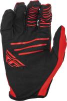 Fly Racing - Fly Racing Windproof Youth Gloves - 371-14306 - Black/Red - Large - Image 2