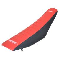 SDG - SDG 9-Pleat Gripper Seat Cover - Red/Black - 96343RK - Image 1