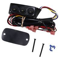 Show Chrome - Show Chrome Brake Side LED Switch Block Assemblie - Black - 52-705MA - Image 1