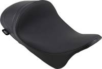 Drag Specialties - Drag Specialties EZ-On Mount Low-Profile Solo Seats - Smooth Solar-Reflective Leather - 0801-1251 - Image 1