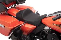 Drag Specialties - Drag Specialties EZ-On Mount Low-Profile Solo Seats - Smooth Solar-Reflective Leather - 0801-1251 - Image 2