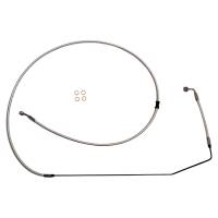 Magnum - Magnum EZ-Align Braided Front Upper ABD Brake Line - +8in. - Sterling Chromite II - AS37591 - Image 1