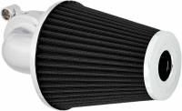Arlen Ness - Arlen Ness Monster Sucker Air Cleaner Kit - Chrome - 81-006 - Image 1