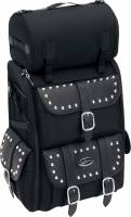 Saddlemen - Saddlemen S3500S Deluxe Sissy Bar Bag with Studs - 3515-0083 - Image 1