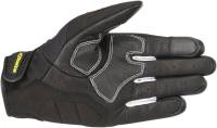 Alpinestars - Alpinestars Kinetic Gloves - 3566518-155-L - Black/Fluorescent Yellow - Large - Image 2