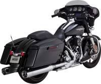 Vance & Hines - Vance & Hines Oversized 450 Titan Slip-On Mufflers - Chrome - 16549 - Image 1
