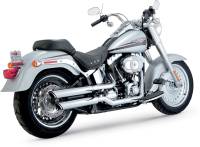 Vance & Hines - Vance & Hines Twin Slash 3in. Slip-On Mufflers - Chrome - 16843 - Image 2